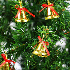 Xmarks 12 Pcs Christmas Bells - Hanging Ornaments for Christmas Tree