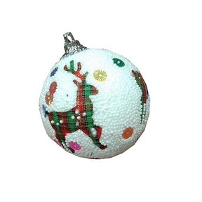 Christmas Tree Hanging Balls - 6 pcs