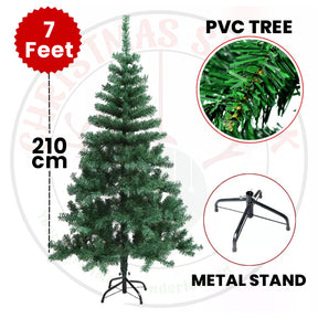 Christmas Tree Mixed Leaf - 210cm (7 ft)