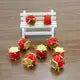 30mm Mini Drum Christmas Ornament for Christmas