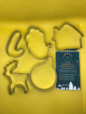 12-Piece Christmas Cookie Cutters Set