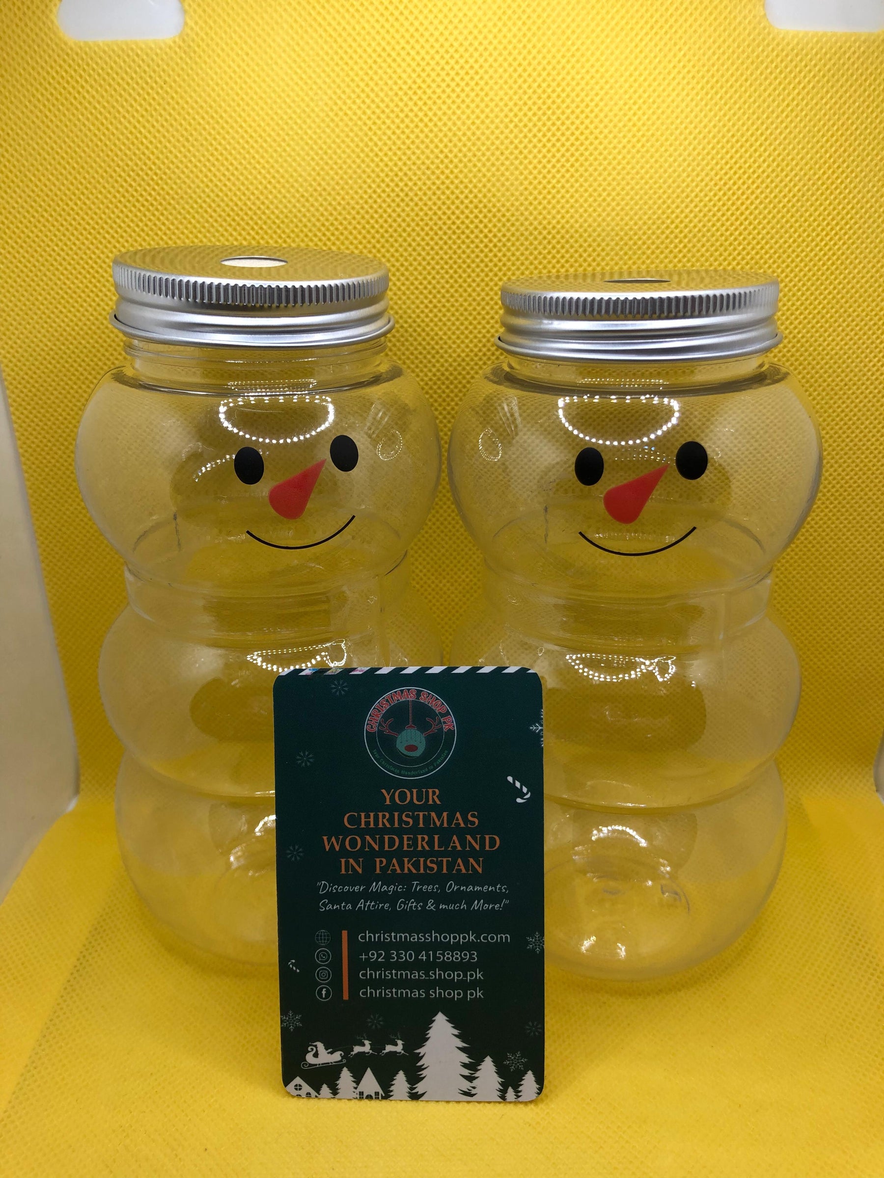 Snowman Plastic Bottle - 500ml