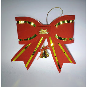 Hanging Decoration Red Bow Tie