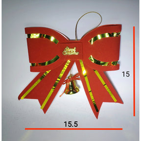 Hanging Decoration Red Bow Tie