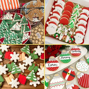 12-Piece Christmas Cookie Cutters Set